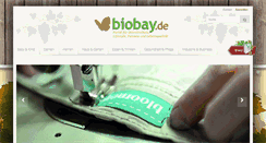 Desktop Screenshot of biobay.de