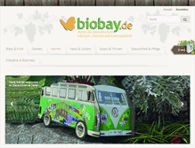 Tablet Screenshot of biobay.de